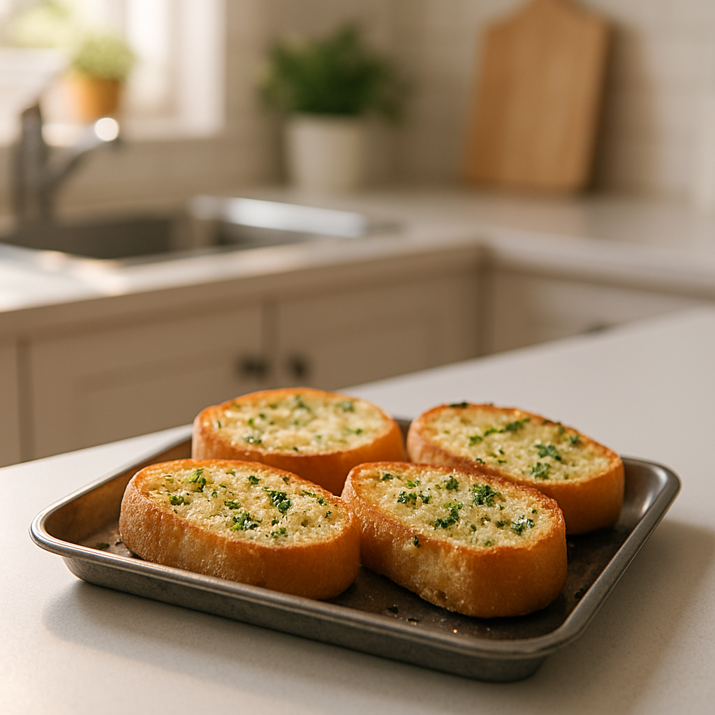 How to Reheat Garlic Bread in a Toaster Oven