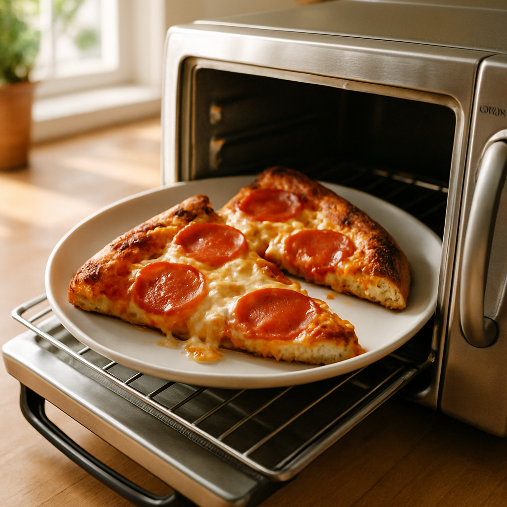 How to Reheat Pizza in a Toaster Oven