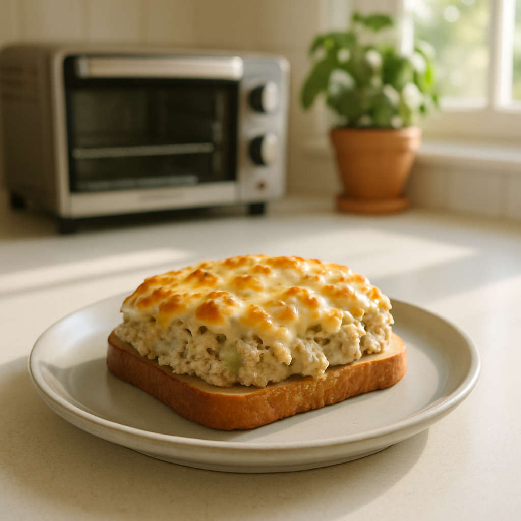 Toaster Oven Tuna Melt